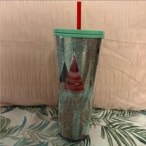 Starbucks 2020 24oz Venti Holiday Glitter Tree Tumbler